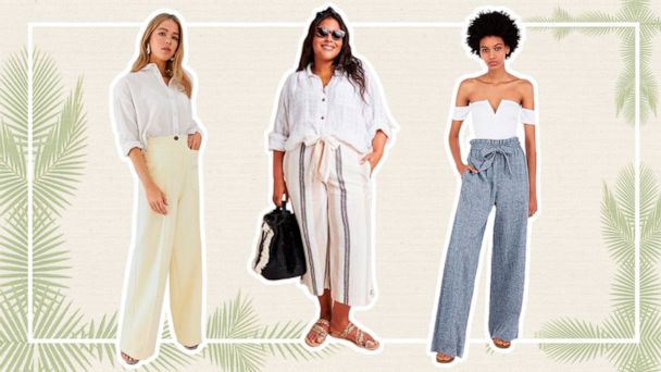 These wide leg pants are a DREAM! So perfect for summer since they