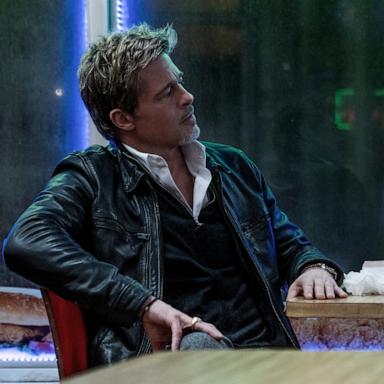 PHOTO: Brad Pitt and George Clooney in "Wolfs," 2024.