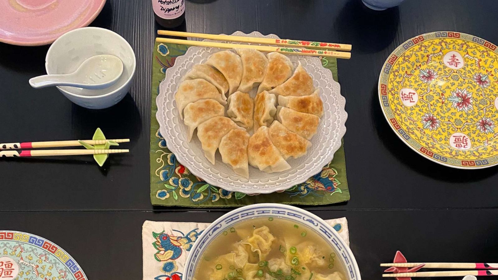 PHOTO: Dumplings for Lunar New Year.