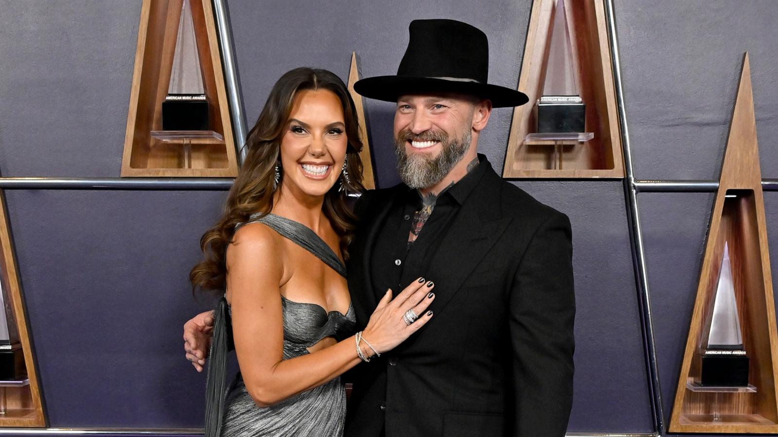 Kendra Scott and Zac Brown attend the 2025 American Music Awards on May 26, 2025 in Las Vegas, Nevada.