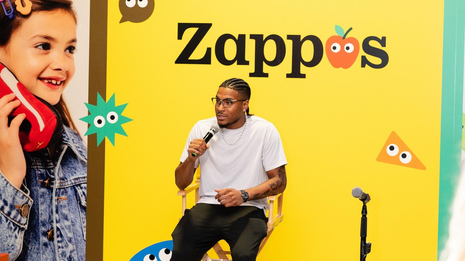 PHOTO: Miles McBride at Zappos event in NYC