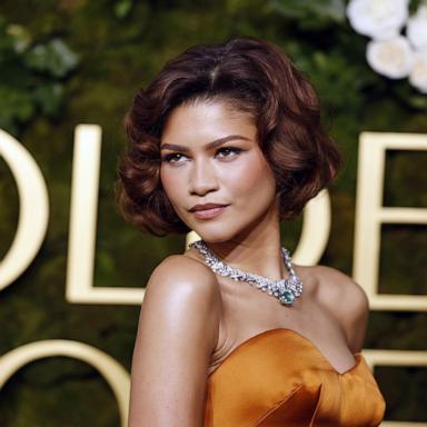 PHOTO: Zendaya arrives for the 82nd annual Golden Globe Awards ceremony at the Beverly Hilton Hotel in Beverly Hills, Calif., Jan. 5, 2025