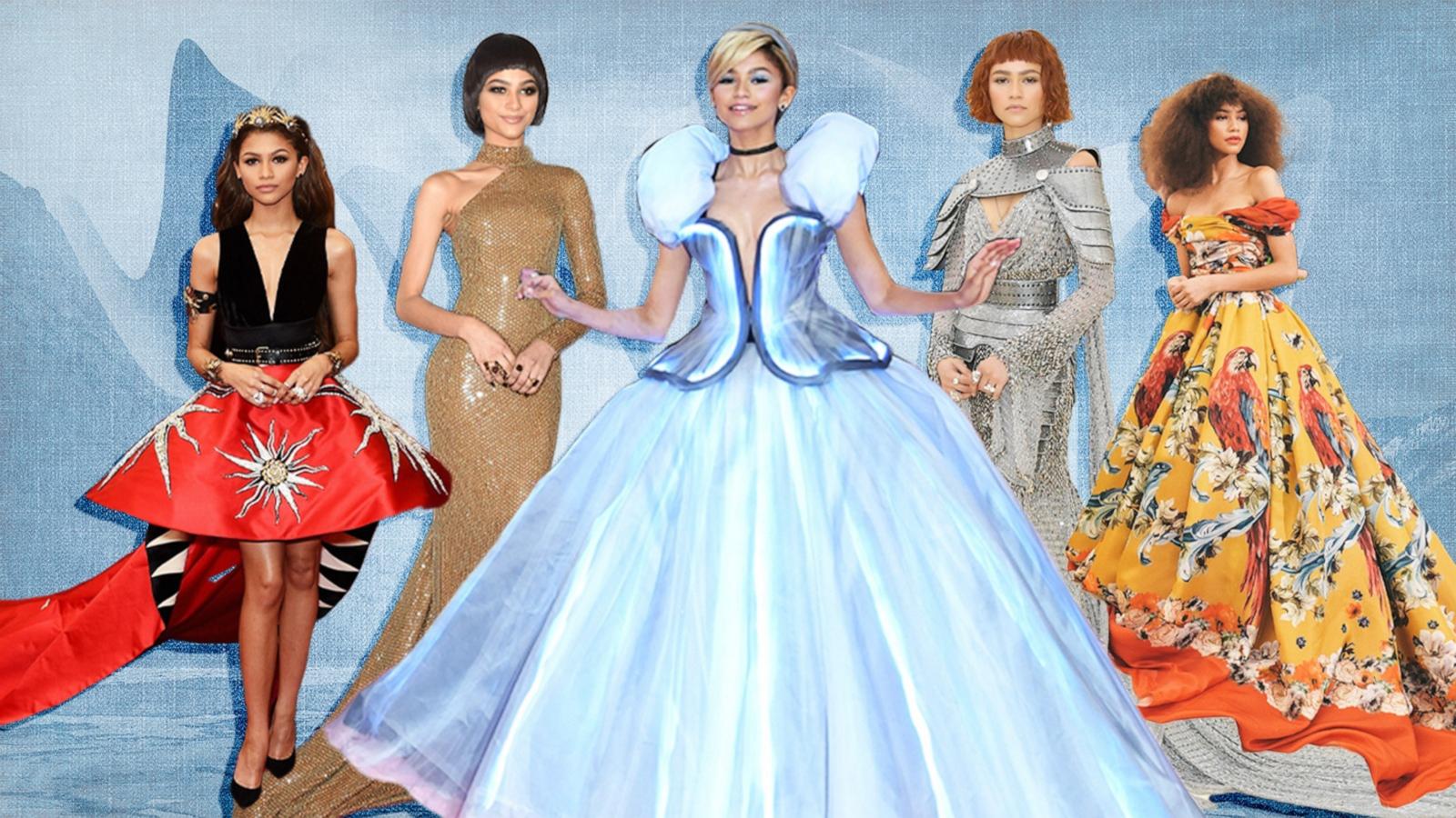 PHOTO: See Zendaya's incredible Met Gala looks through the years.