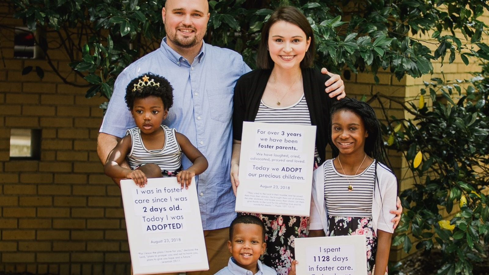 Ulen family creates extended family through adoption and foster