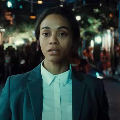 PHOTO: Zoe Saldana in a scene from the movie 'Emilia Perez.'