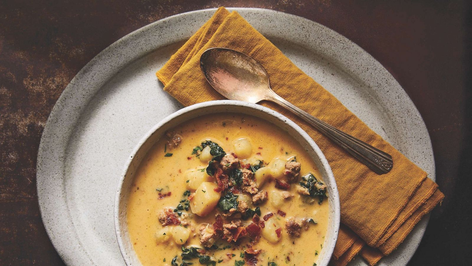 PHOTO: A bowl of homemade zuppa Toscana.