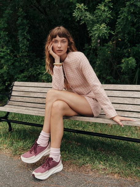 Reformation and HOKA team up to create the ultimate stylish