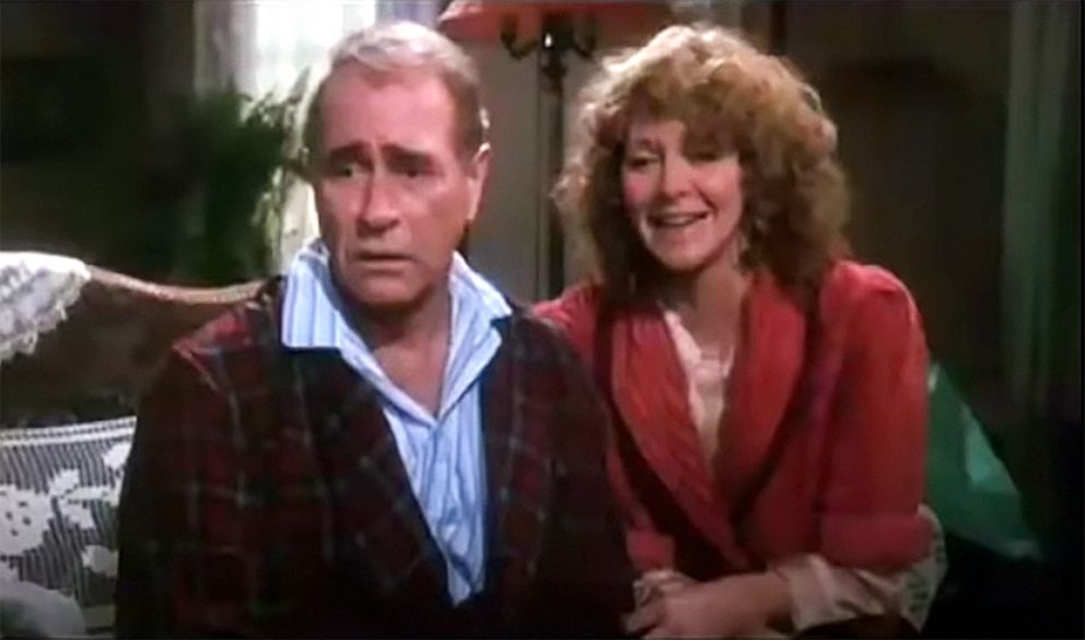 PHOTO: Darren McGavin and Melinda Dillion in a scene from the 1983 movie, "A Christmas Story." 