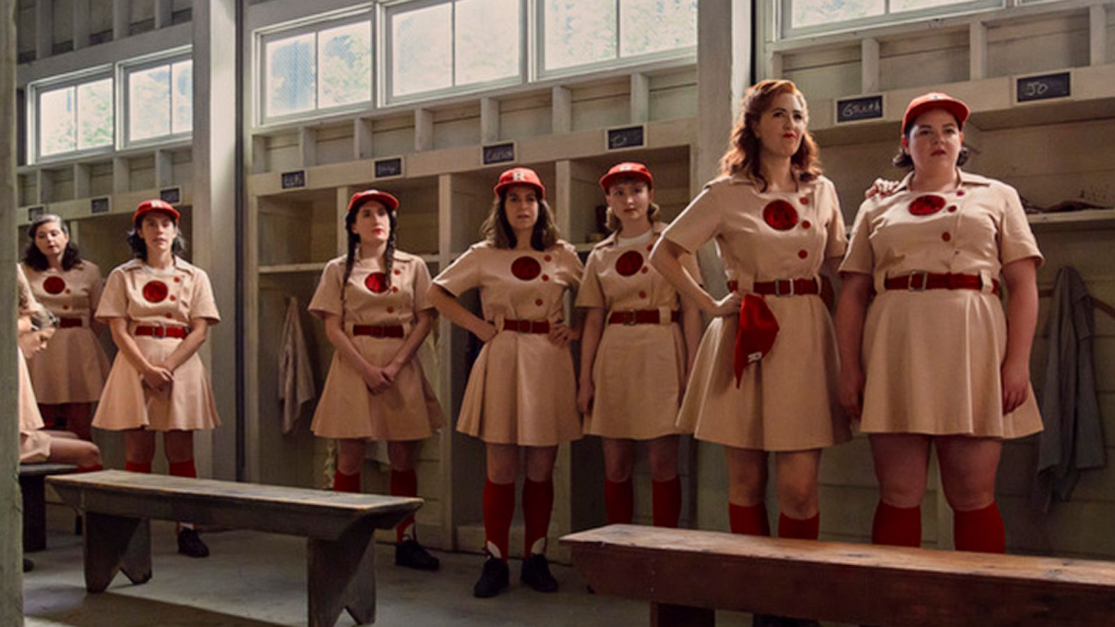 How the A League of Their Own TV show reimagines the Rockford Peaches