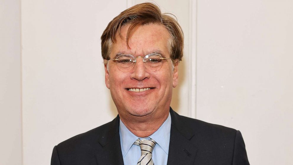 PHOTO: Aaron Sorkin attends the after party for "To Kill A Mockingbird," Mar. 31, 2022, in London.