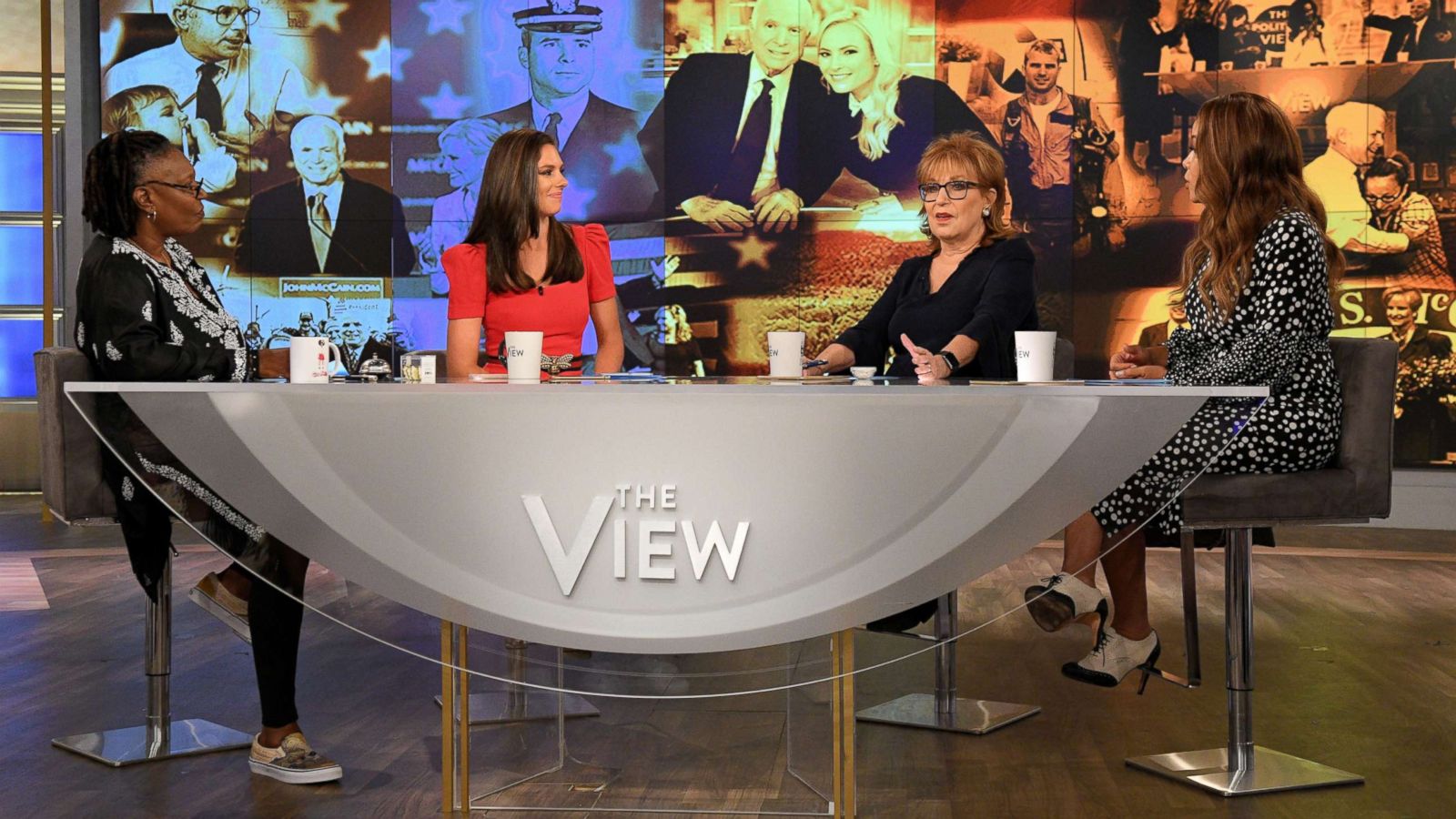 PHOTO: "The View" premieres with new co-host Abby Huntsman.