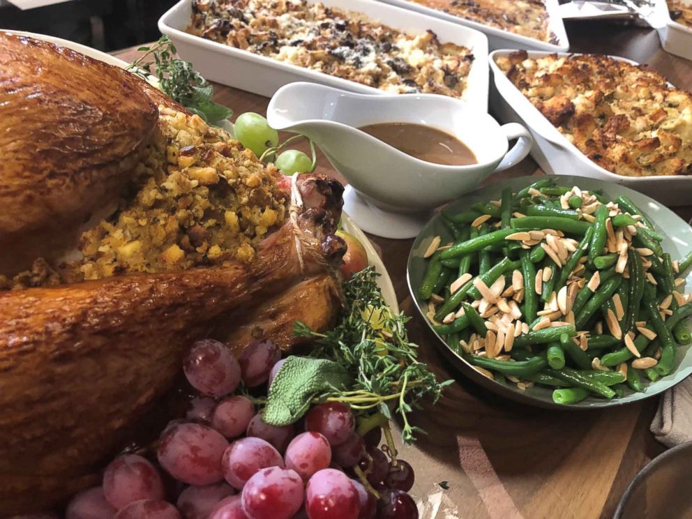 PHOTO: Carla Hall shares her Thanksgiving recipe on "GMA Day."