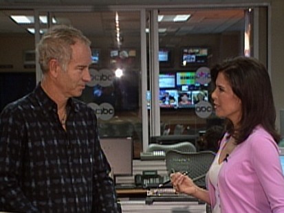 VIDEO: The legendary tennis star speaks about cancer awareness and the U.S. Open.