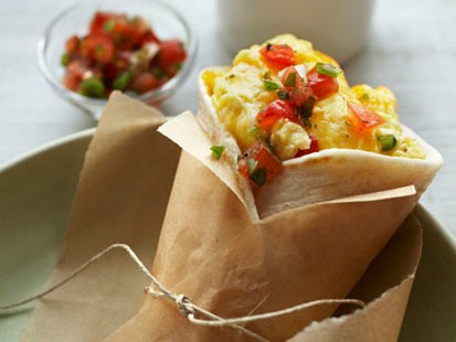 PHOTO Egg & Cheese Breakfast Burrito