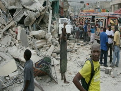 VIDEO: Impassable roads and heavy airport damaged makes relief efforts challenging.
