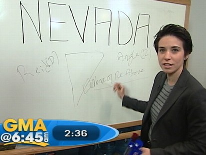 VIDEO: Reid or Angle in Nevadas senate race?
