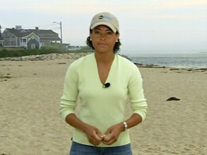 VIDEO: The hurricane pushes up the East Coast, threatening Long Island and Cape Cod.