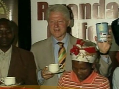 bill clintons trip
