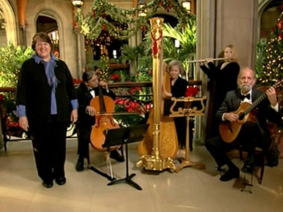 VIDEO: Lighting Up the Christmas Tree at the Biltmore
