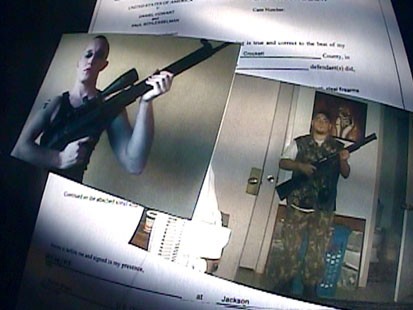 An image with a picture of both of the men involved in the plot to kill Barack Obama.