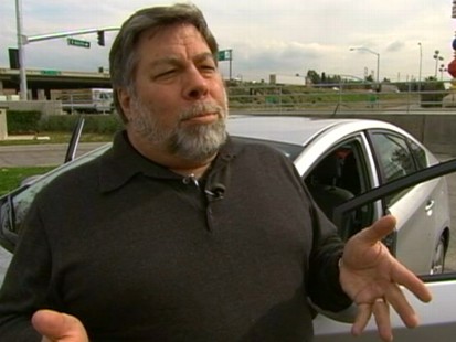 VIDEO: Apple co-founder Steve Wozniak reports runaway problems with his Prius.
