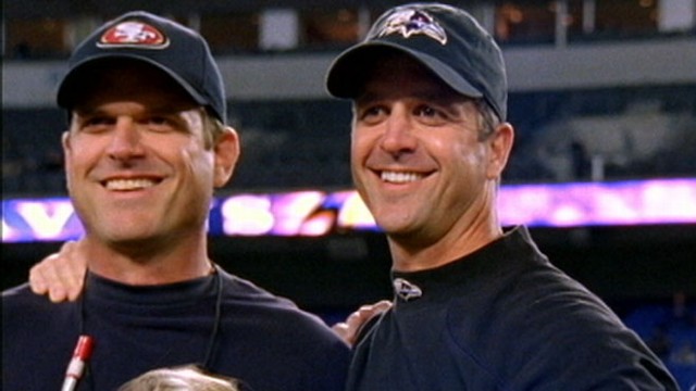 Super Bowl 2013 Jim And John Harbaugh S Face To Face News Conference Video Abc News