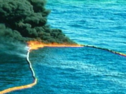 VIDEO: Gulf on Fire