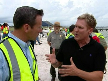 VIDEO: COO Doug Suttles is dispatched to Floridas Pensacola Beach to oversee cleanup.