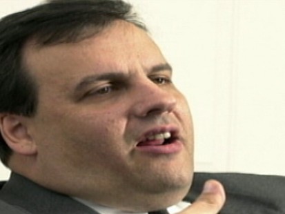 VIDEO: New Jersey governor accuses opponent of "throwing weight around."