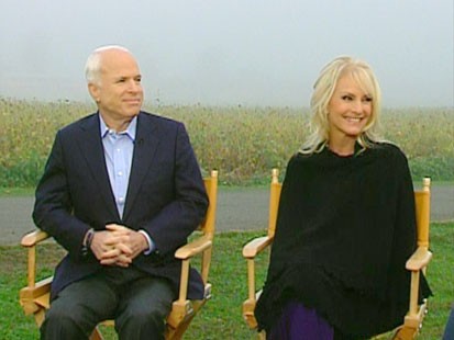 A picture of John and Cindy McCain.