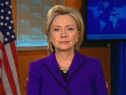 VIDEO: The secretary of state is managing relief efforts in the devastated nation.