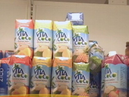 VIDEO: Dubbed Natures Gatorade, coconut water is hot with celebs and big business.