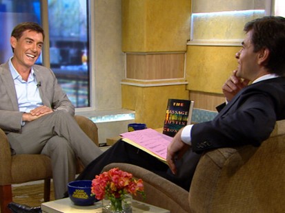 VIDEO: The writer talks about his new book in which a young girl saves the world.