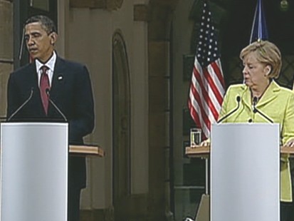 VIDEO: Obama Brings His Charm To Europe