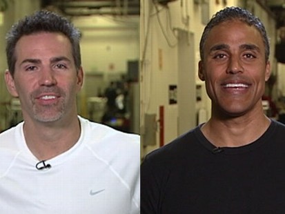 VIDEO: Kurt Warner and Rick Fox rehearse on Dancing With the Stars