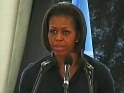 VIDEO: First Lady?s First Trip