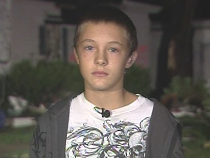 VIDEO: 13-yr-old Ryan Degners home in Illinois was destroyed by one of the storms.