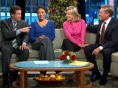 VIDEO: "GMAs" weather anchor reminisces about his first encounter with Diane Sawyer.