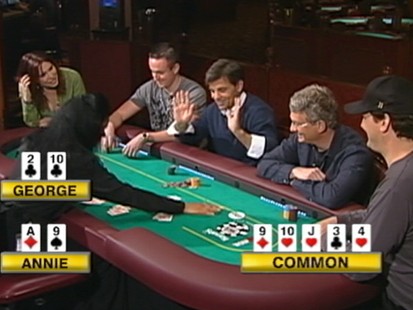VIDEO: The "GMA" anchor sat down with pro poker players to learn some skills.