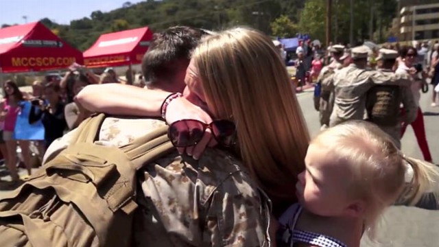 VIDEO: An inside look at the life of U.S. troops overseas and what it is like for them to return home.