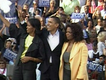 VIDEO: Tina Brown suggests that the first lady could fill Oprahs shoes.
