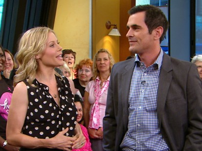 VIDEO: Ty Burrell and Julie Bowen stop by to talk about ABCs "Modern Family."