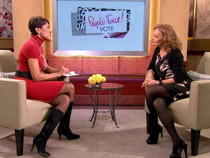 VIDEO: Diane von Furstenberg awards female leaders.