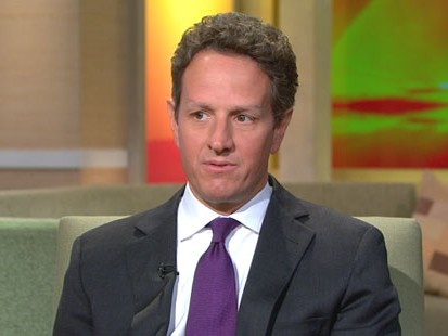VIDEO: Tim Geithner talks about the stimulus, jobs and the economic future.