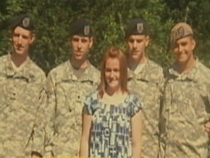 VIDEO: Military families worry for loved ones.
