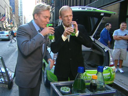 VIDEO: Josh Tickell shows off the first algae-powered plug-in electric hybrid car.