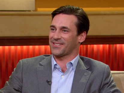 VIDEO: Golden Globe winner Jon Hamm talks about his role on the hit show.