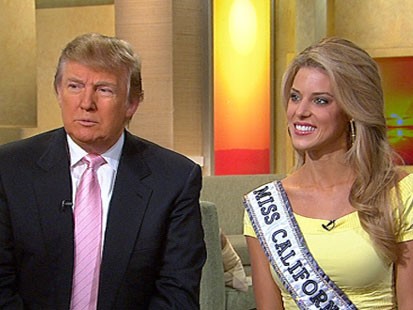 Donald Trump Lets Miss California Keep Crown