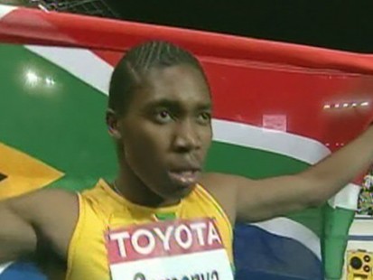 VIDEO: Gold Medal Runner Caught In Gender Bender