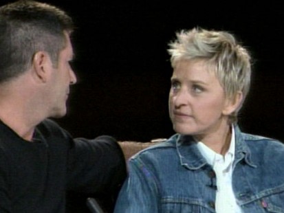VIDEO: Ellen DeGenerous and Simon Cowell on American Idol